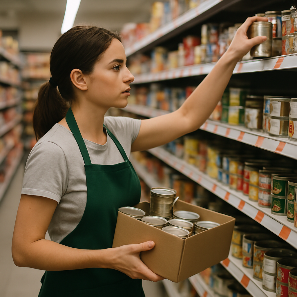 The Grocery Store Stocker Who Fills More Than Shelves